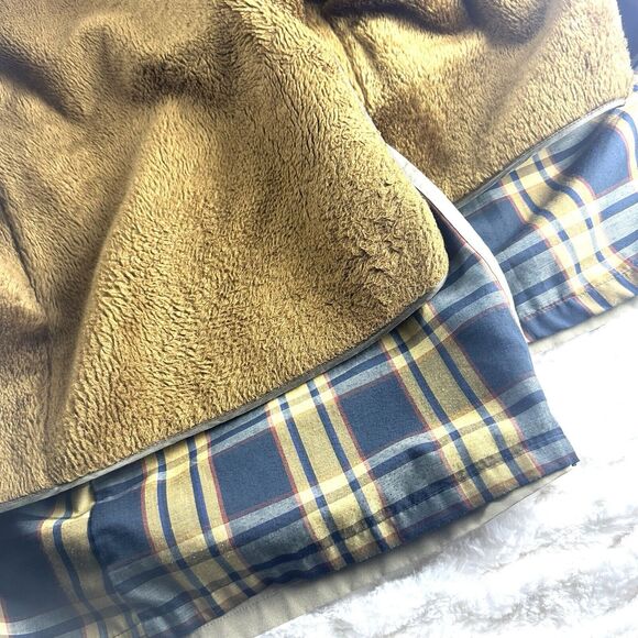 Trench‎ Coat -Towncraft Plus Penn-Prest Penneys Removable Fur Lined Mens 42L VTG - Picture 5 of 15